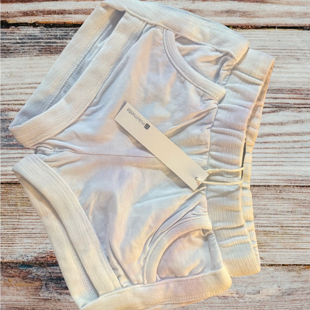 Kids White Shorts